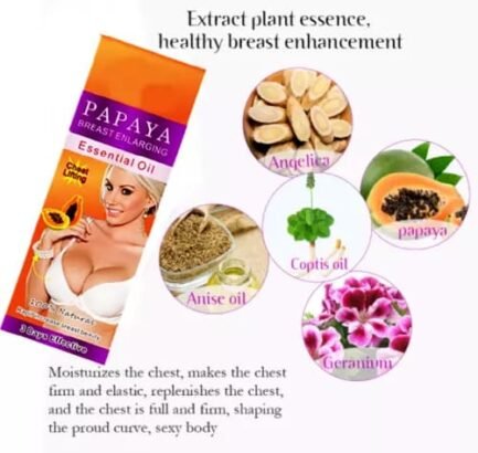 Papaya Breast Oil  پپیتا بریسٹ آئل - Image 4